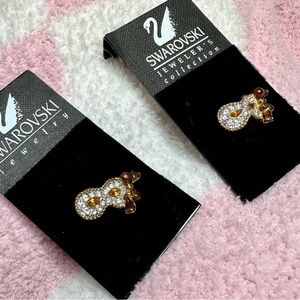 Swarovski Crystal Mask Brooch